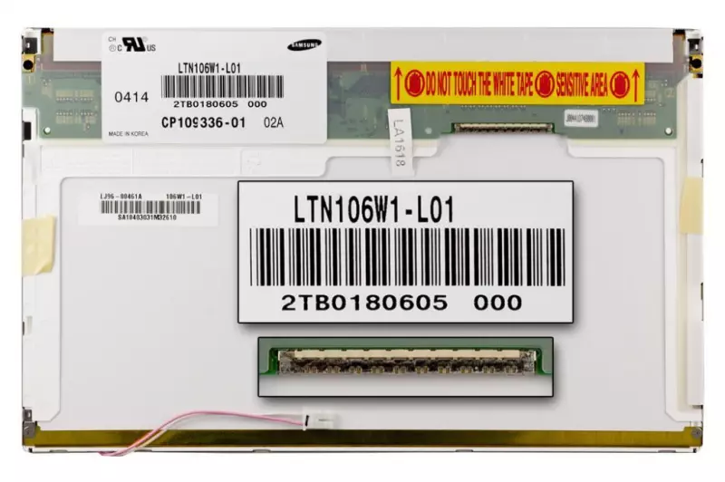 Fujitsu-Siemens LifeBook P2110, P2120 Gyári új kijelző LTN106W1-L01