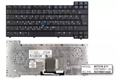 HP Compaq nw nw8440 fekete magyar laptop billentyűzet