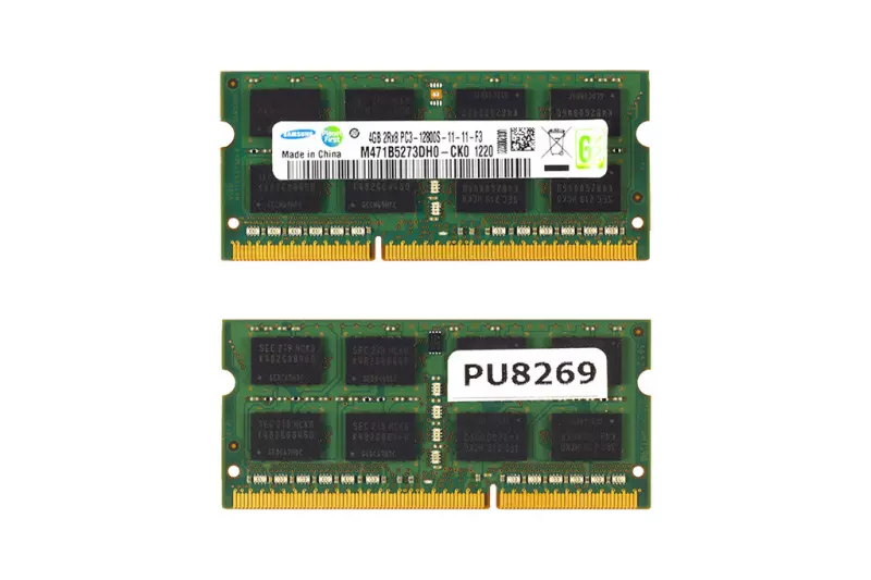 Asus A55 A55D 4GB DDR3 1600MHz - PC12800 laptop memória