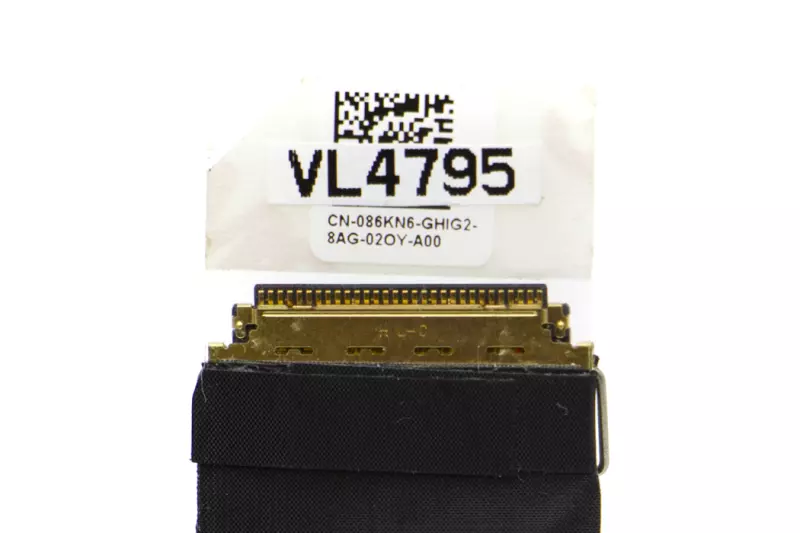 Dell Latitude 3590 gyári új LCD kábel (érintőkijelző nélküli modellhez) (086KN6, 0DDHWX)