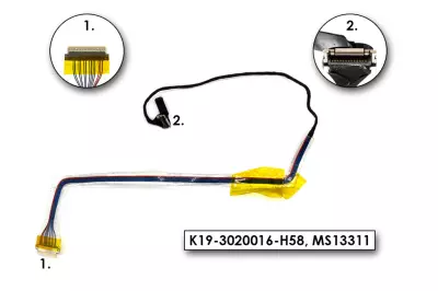 MSI PR201, EX310 használt LCD kijelző kábel (K19-3020016-H58)