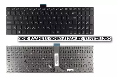 Asus VivoBook S500CA fekete magyar laptop billentyűzet