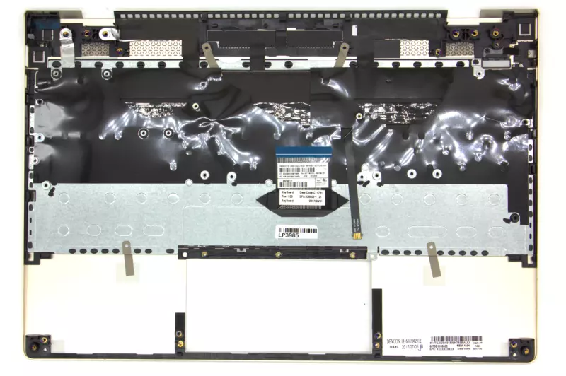 HP Envy 13-ad0, 13-ad1 gyári új ezüst-arany portugál háttér-világításos billentyűzet modul (928503-131)
