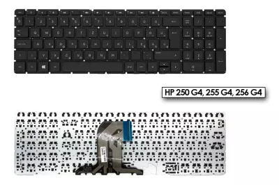 HP 15 15-ba03 fekete magyar laptop billentyűzet