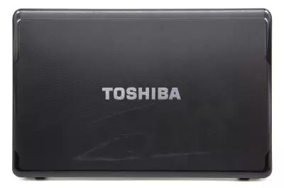 Toshiba Satellite A660, A665 használt LCD hátlap zsanérral (K000104480, AP0CX000810)