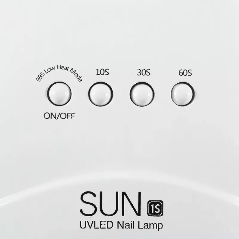 Sun 1S, Műkörmös körömszárító UV lámpa 30 Led-es, 48W, fehér