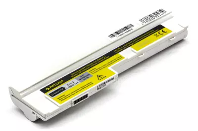 Lenovo IdeaPad S10-3, S205, U160, U165 helyettesítő új 6 cellás 4400mAh fehér akkumulátor (L09M6Y14)