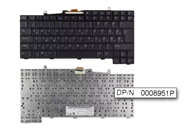 Dell Latitude CSx fekete magyar laptop billentyűzet