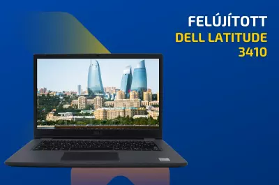 Dell Latitude 3410 | Intel Core i5-10210U | 8GB RAM | 256GB SSD | 14 colos Full HD kijelző | MAGYAR BILLENTYŰZET | Windows 10 Pro + 2 év garancia!
