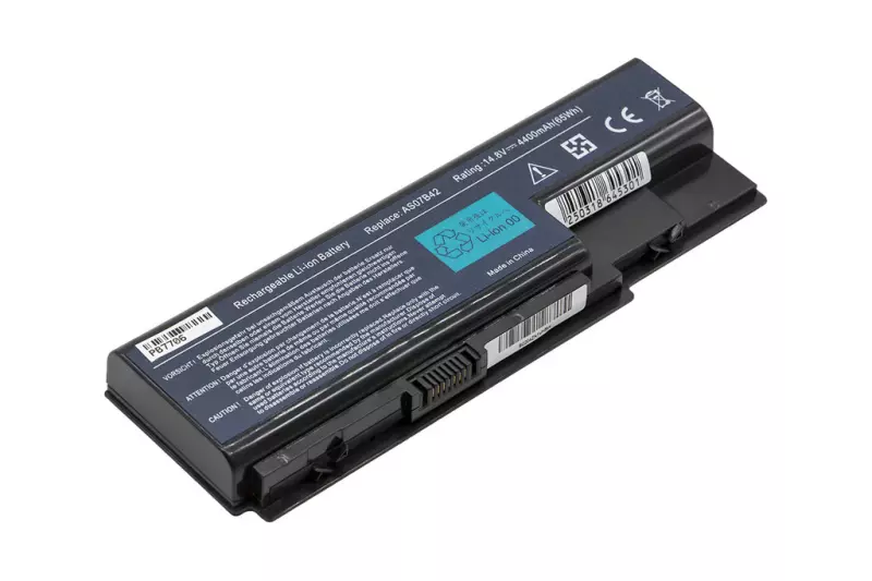 Acer Aspire 5730Z laptop akkumulátor, új, gyárival megegyező minőségű helyettesítő, 8 cellás (4400-5200mAh)