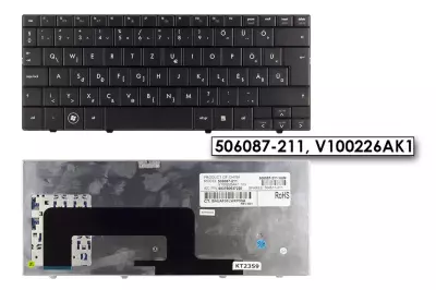 HP Mini 700EA fekete magyar laptop billentyűzet
