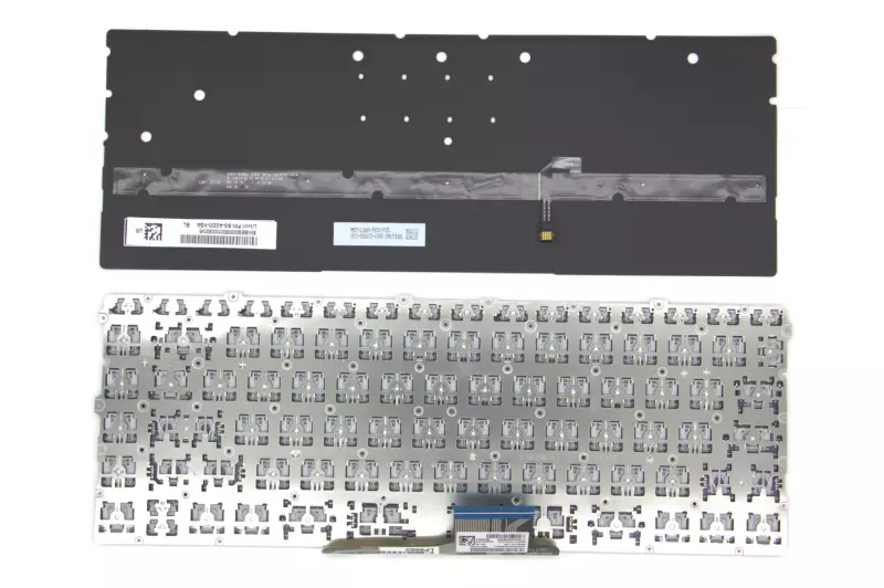 HP Spectre X360 13-AW000, 13T-AW100 gyári új magyar háttér-világításos ezüst-fekete billentyűzet (L73750-211)