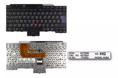 Lenovo ThinkPad X300s fekete magyar laptop billentyűzet