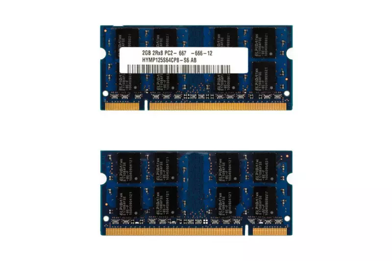 Toshiba Satellite P200D 2GB DDR2 667MHz - PC5300 laptop memória