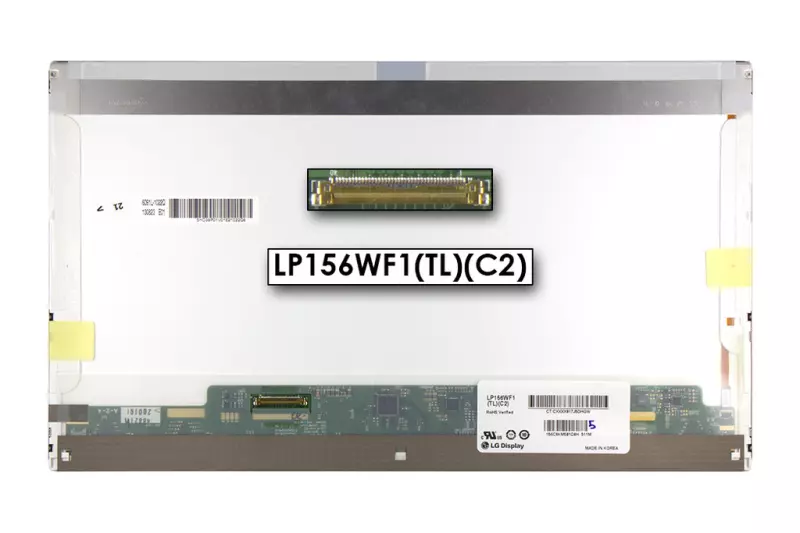 Dell Latitude E5530 fényes laptop kijelző 1920x1080 (Full HD) beszerelési lehetőséggel