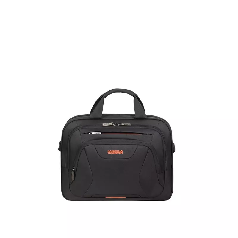 American Tourister 13.3 - 14.1 colos fekete/narancs laptop táska (88531-1070)