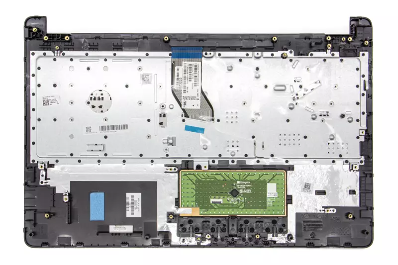 HP 250 G6, 255 G6 gyári új ezüst-fekete német billentyűzet modul + touchpad (929904-041)