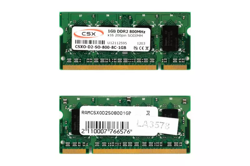 Dell XPS M1330 1GB DDR2 800MHz - PC6400 laptop memória