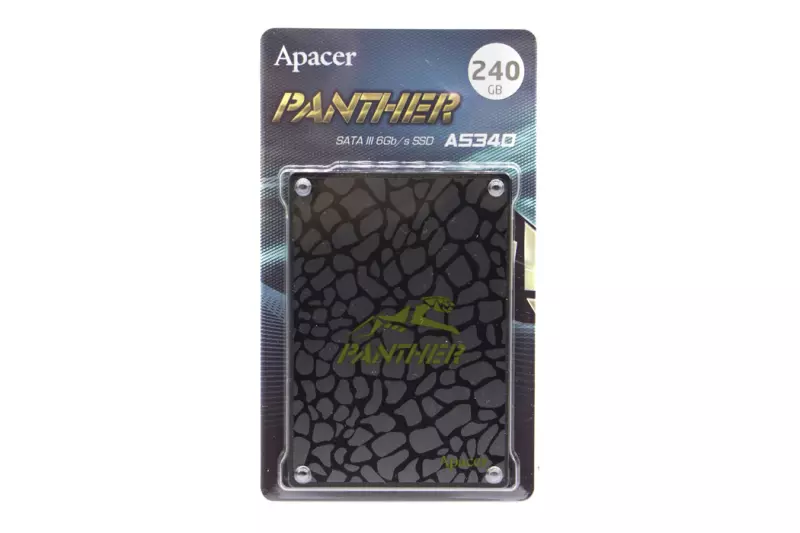 Apacer 240GB SSD meghajtó AS340 Panther (AP240GAS340G-1) | 3 év garancia! | Ingyenes beszereléssel!