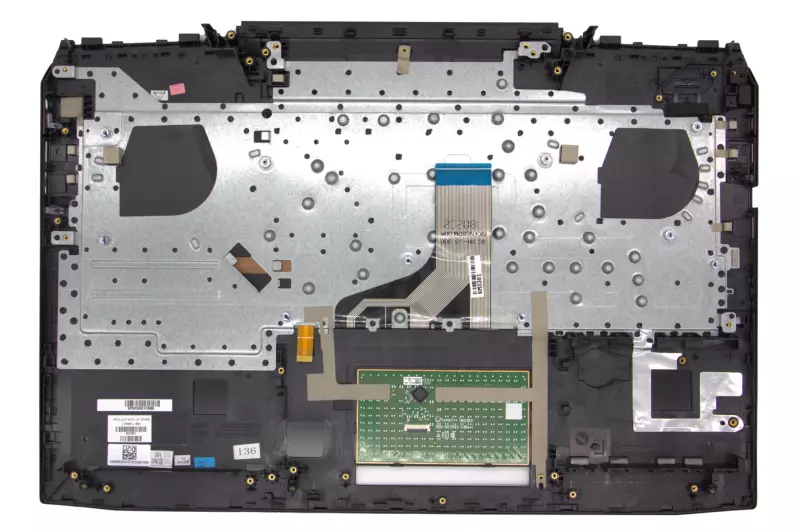 HP Omen 17-AN000, 17-AN100, 17T-000, 17T-100 sorozathoz gyári új fekete svájci billentyűzet modul touchpaddal (L14991-BG1)