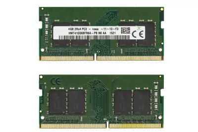Asus N55 N55SF 4GB DDR3 1066MHz - PC8500 laptop memória