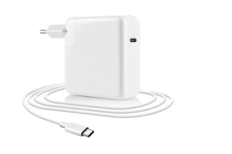 Apple MacBook Air és Pro 61W USB-C (Type-C) (20,3V 3A) helyettesítő új töltő, 2m USB-C kábellel (A1718)