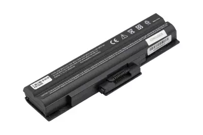 Sony Vaio VGN-SR290 laptop akkumulátor, új, gyárival megegyező minőségű helyettesítő, 6 cellás (4400-5000mAh)