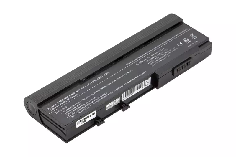 Acer Travelmate 3204 laptop akkumulátor, új, gyárival megegyező minőségű helyettesítő, 9 cellás (6600mAh)