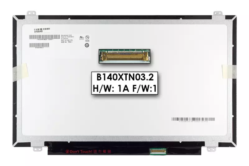 HP EliteBook 840 G4 fényes laptop kijelző 1366x768 (WXGA HD) beszerelési lehetőséggel
