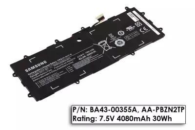Samsung NP NP915S3G laptop akkumulátor, gyári új,  cellás (4080)