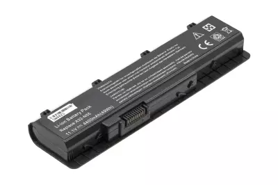 Asus N75 N75E laptop akkumulátor, új, gyárival megegyező minőségű helyettesítő, 6 cellás (4400)
