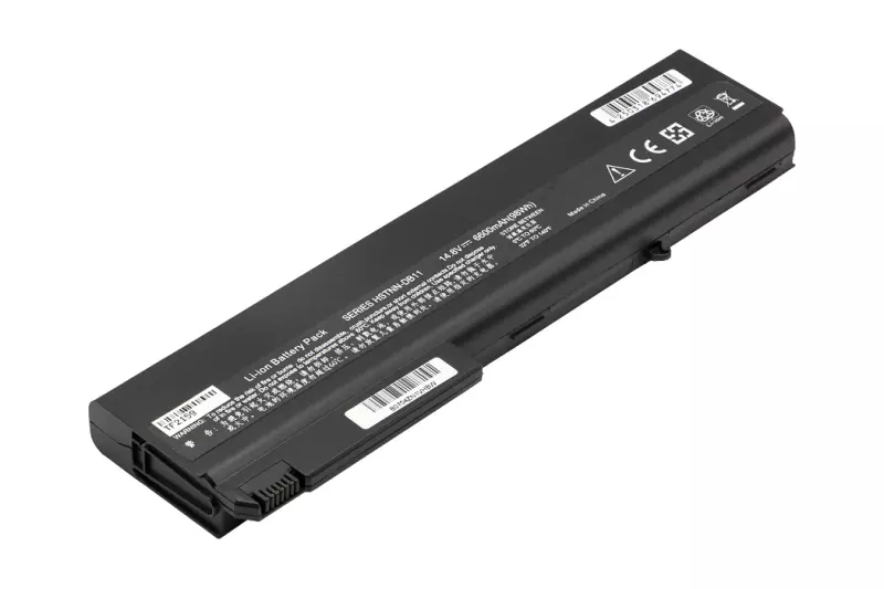 HP Compaq nc nc8430 laptop akkumulátor, új, gyárival megegyező minőségű helyettesítő, 12 cellás (7800mAh)