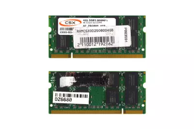 Asus X50 X50R 4GB DDR2 800MHz - PC6400 laptop memória