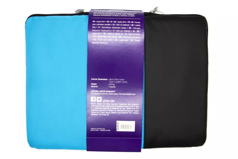 Targus Pulse 13-14' fekete-kék táska / sleeve (TSS94802EU-50)