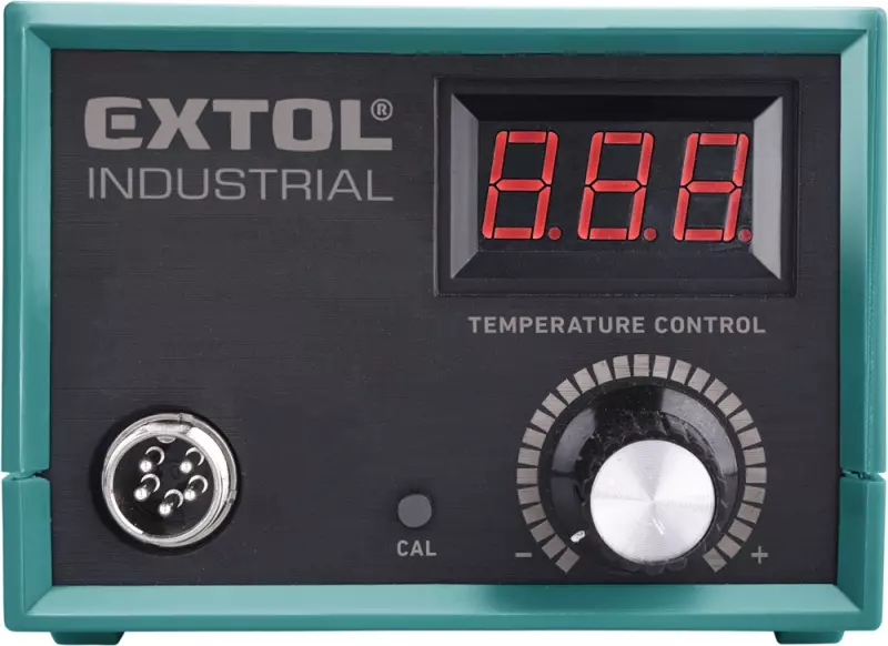 EXTOL® Industrial Digitális Forrasztóállomás | Forrasztópáka 70W, szabályozható hőmérséklettel (8794520)