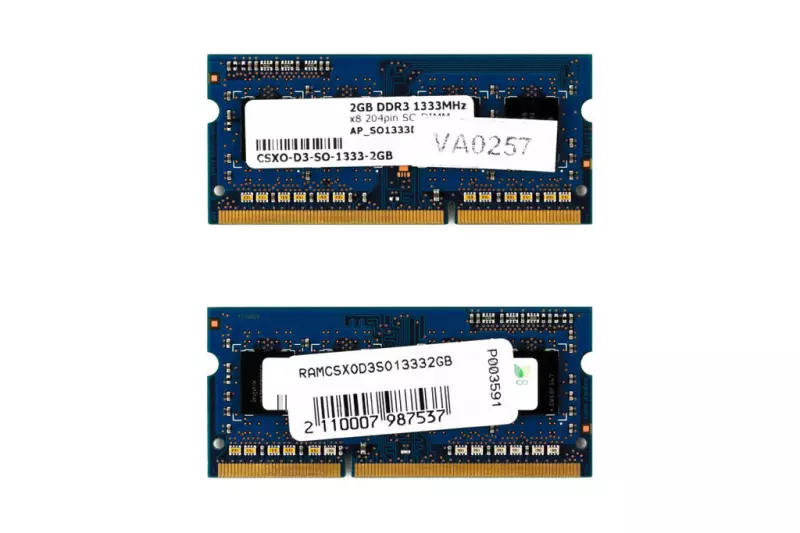 Lenovo IdeaPad G580 2GB DDR3 1333MHz - PC10600 laptop memória