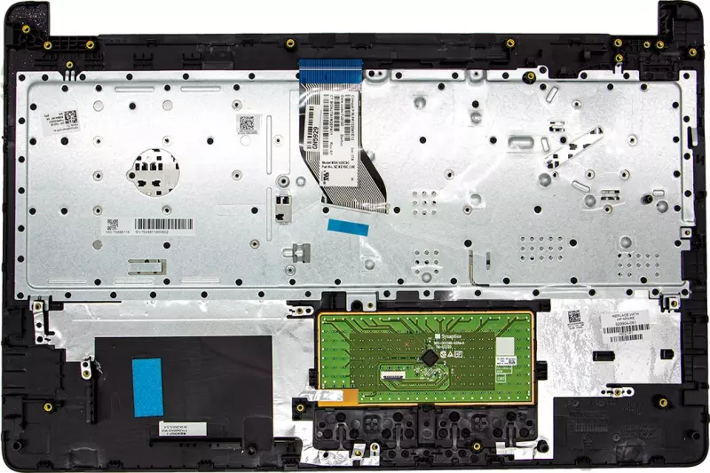 HP 250 G6, 255 G6 gyári új ezüst-fekete olasz billentyűzet modul + touchpad (929904-061)