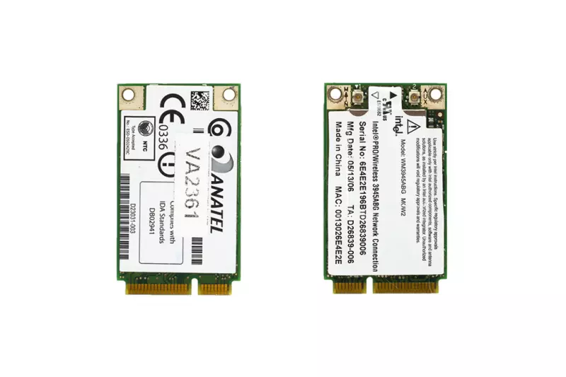 WiFi kártya laptopba | Intel 3945ABG Mini PCI-e 