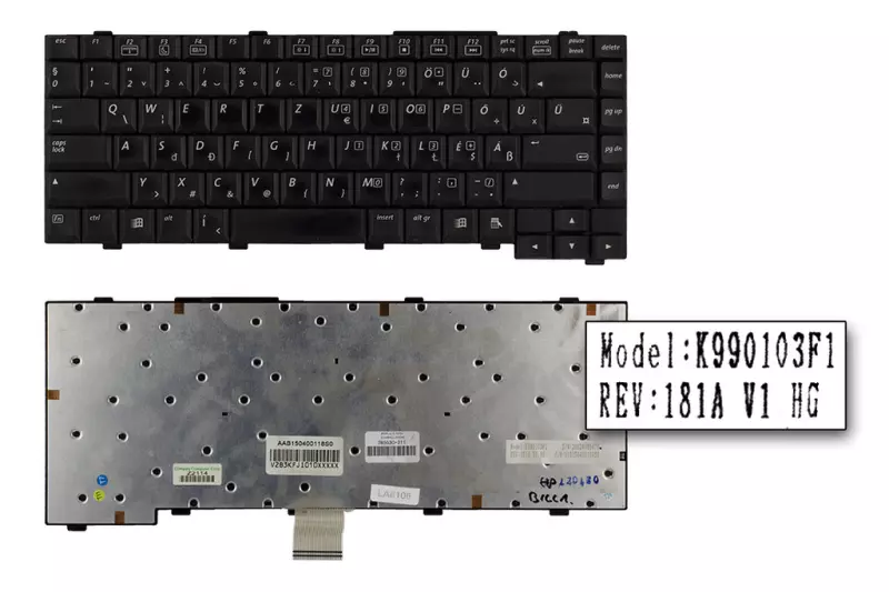 Compaq Presario 900 fekete magyar laptop billentyűzet
