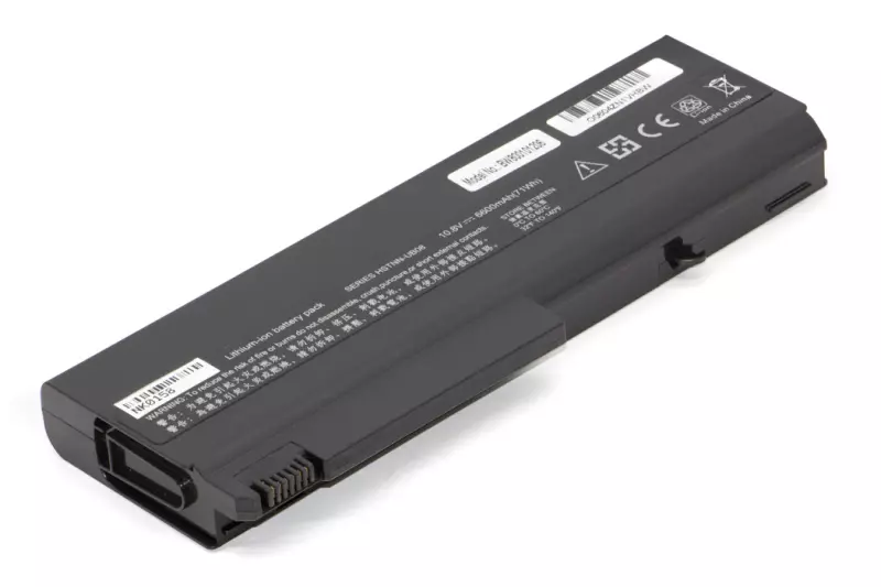 HP Compaq nx nx6125 laptop akkumulátor, új, gyárival megegyező minőségű helyettesítő, 9 cellás (6600mAh)