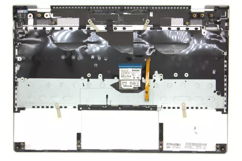 HP Envy 13-AD000, 13-AD100 sorozathoz gyári új ezüst héber háttér-világításos billentyűzet modul (928505-BB1)