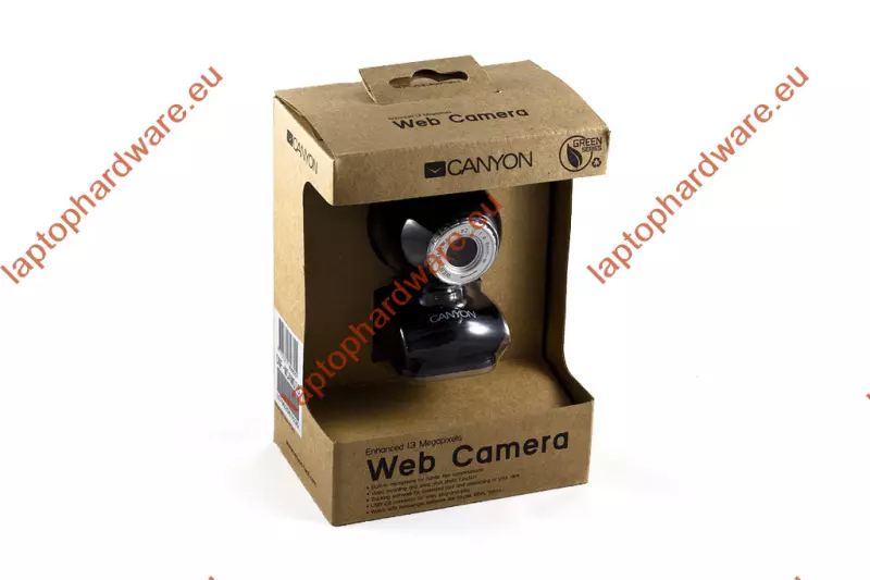 Canyon 1.3 megapixeles USB-s webkamera beépített mikrofonnal (CNF-WCAM01B)