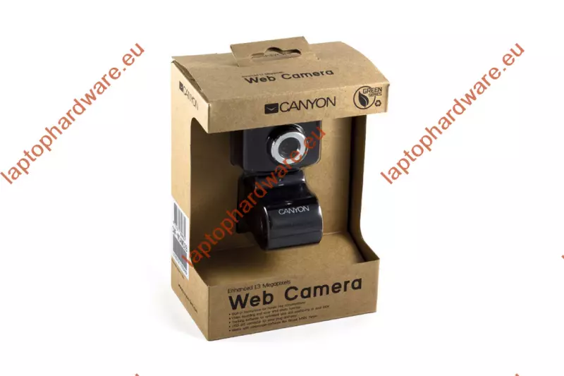 Canyon 1.3 megapixeles USB-s webkamera beépített mikrofonnal (CNF-WCAM02B)