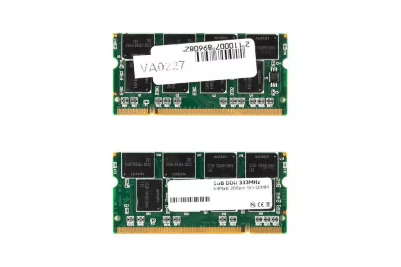 1GB DDR 333MHz új laptop memória