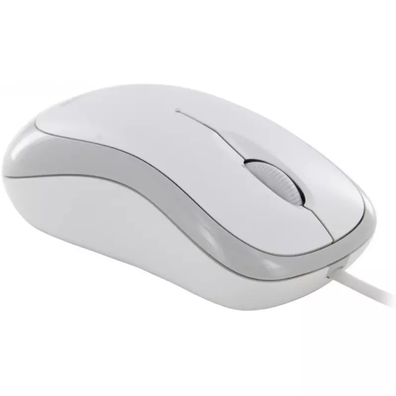 Microsoft Basic Optical Mouse vezetékes fehér optikai egér