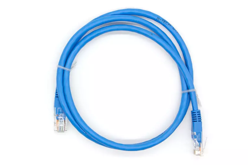 1m CAT.6 kék UTP Patch kábel