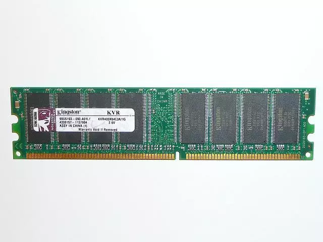 Kingston 1GB DDR 400MHz Desktop RAM