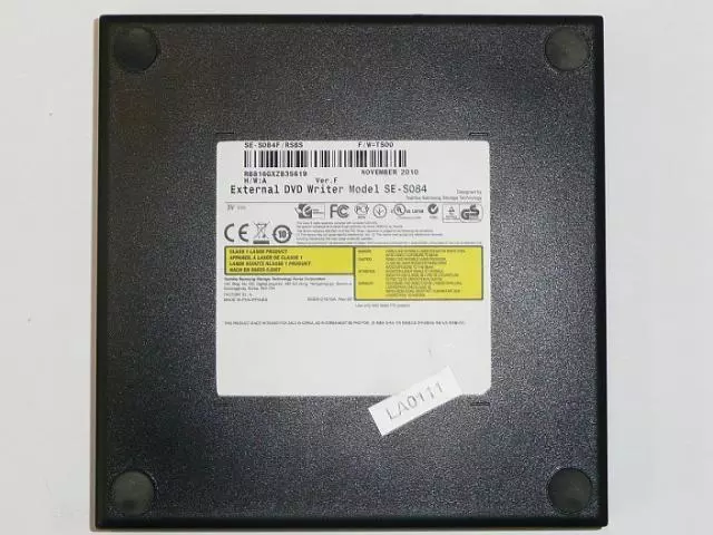 Samsung fekete USB Slim külső DVD RW, SE-S084F/RSBS