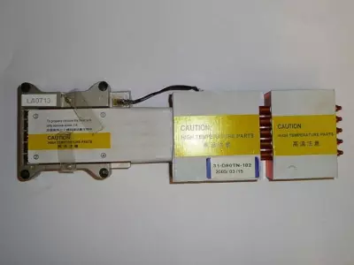 Clevo D9T használt hőelvezető cső