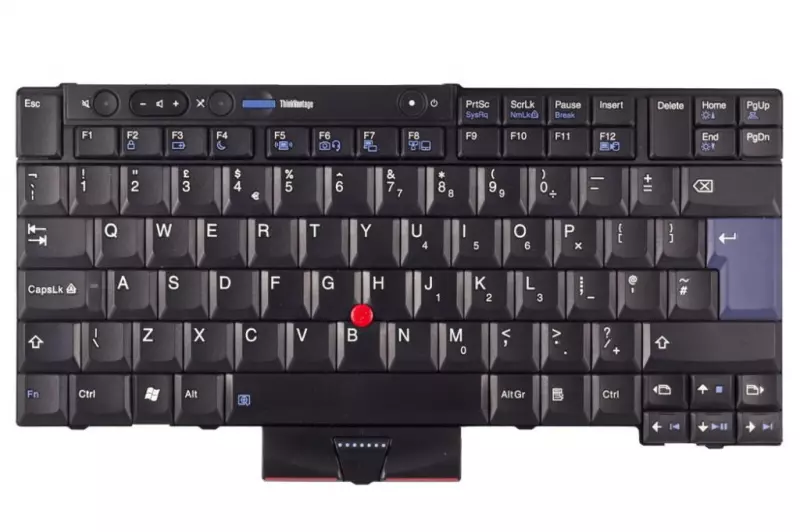 Lenovo ThinkPad X220 fekete UK angol laptop billentyűzet